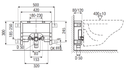 Valsir FIXSYSTEM S80 -bideen asennusteline - lisäkuva 1