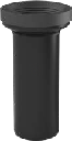 HDPE pitkä seinä-WC:n liitosmuhvi 90 mm, L 300 mm - lisäkuva 1