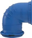 AriaSilent Link Bend -kulmayhde, naaras-naaras, H 123 mm - lisäkuva 1