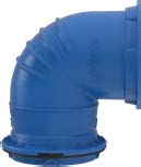 AriaSilent Link Bend -kulmayhde, naaras-naaras, H 123 mm - tuotteen piirros