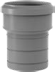 Valsir PP/PVC-liitosyhde 125/110 mm, L 330 mm, malli C - lisäkuva 2