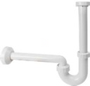 Valsir valkoinen PP-vesilukko pesualtaaseen 1 1/4"-40 A1 valkoinen PP - lisäkuva 1