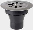 Valsir-HDPE-lattiakaivon runko, 50 mm, 3×40 mm, korkeus 125 mm - lisäkuva 2