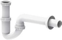 Valsir valkoinen PP-vesilukko pesualtaaseen 1 1/4"-40 A3 valkoinen PP - lisäkuva 2