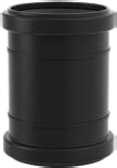 Valsir Blackfire HTMM-kaksoismuhvi 90 mm