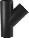 Valsir HDPE haarayhde 45° 125
