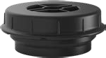 HDPE matala kierrettävä päätytulppa 110 mm