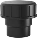 Valsir HDPE kierrettävä päätytulppa 56 mm