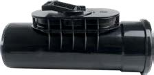 Valsir HDPE ABS-tarkastusputki soikealla aukolla 125x380