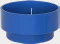 HDPE suojatulppa D1 58 mm