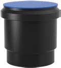 Valsir HDPE muhvi rengastiivisteellä ja suojatulpalla 110 mm