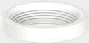 HDPE WC-liitäntätiiviste 125 mm, valkoinen