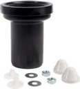 HDPE seinä-WC:n liitosmuhvi 110 mm, L 166 mm