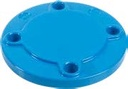 Valsir HDPE maalattu alumiininen umpilaippa 110 mm