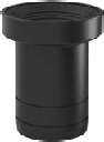 HDPE WC-liitosyhde PVC-putkelle 100 mm, O-renkaalla