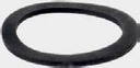 HDPE kuminen tasotiiviste 1 1/4″, 38 x 30 x 2,4 mm