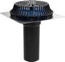 Valsir Rainplus 110-S -kattokaivo 320x320 mm, H1 310 mm, vedeneristyskalvolle
