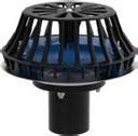 Valsir Rainplus 56-S -kattokaivo Ø180 mm, pystyliitäntä, vedeneristyskalvolle