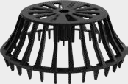 Valsir Rainplus 56-S -lehtisihti Ø180 mm, H70 mm