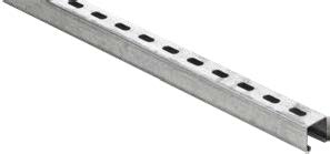 Valsir Rainplus -asennuskisko 41x41x2 mm, L5000 mm, sinkitty teräs