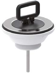 Valsir-pohjaventtiili keraamiselle tiskialtaalle, Ø 80 mm, 1¼″