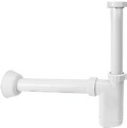 Valsir valkoinen PP-vesilukko pesualtaaseen 1 1/4"-32 A2 valkoinen PP