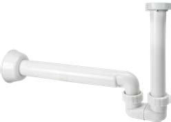 Valsir-bideen vesilukko kumimansetilla, valkoinen PP, A1, 1¼″/40 mm