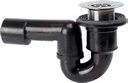 Valsir-suihkualtaan HDPE-vesilukko, reikä Ø 50 mm, hitsausliitäntä 40/50 mm