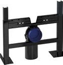 Valsir WC BLOCK H400 -asennusteline, Ø 100 mm, itsekantava