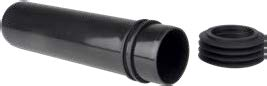 Valsir PP-liitosputki WC:lle tiivisteellä, D 45 mm, L 183 mm