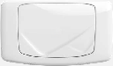 Valsir Angel/Rios mekaaninen yksöishuuhtelupainike, ABS 330x195x30 mm, kiiltävä valkoinen