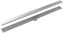 Valsir LINEA XS -ritilä, satiinipintainen, aaltoileva aukotus