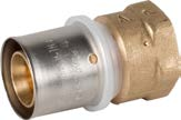 Valsir Pexal Brass sisäkierreliitin 16x2-Rp3/4"