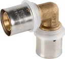 Valsir Pexal Brass kulmaliitin 90° 26x3