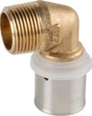 Valsir Pexal Brass ulkokierteinen 90° kulmaliitin 14x2-R1/2"