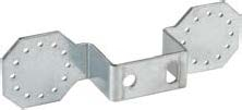 Valsir Pexal Brass -asennuslevy hanakulmille, L 153 mm