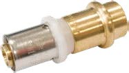Valsir Pexal Brass puristusliitin kupariputkeen 16x2-Cu15