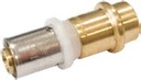 Valsir Pexal Brass puristusliitin kupariputkeen 32x3-Cu28