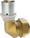 Valsir Pexal Brass kulmaliitin kupariputkeen 16x2-Cu15