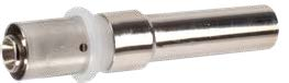 Valsir Pexal Brass suoraliitin kromatulla kuparijatkeella 26x3-Cu22 jatkettu kromi