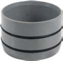 Valsir PVC/PP-liitosyhde 100/110 mm, O-renkaalla