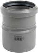 Valsir PVC/PP-supistusyhde 100/110 mm, tiivisteellä