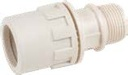 Valsir Pexal Easy ulkokierteinen suoraliitin 50x4-R1 1/2" PPSU