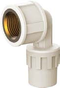 Valsir Pexal Easy kulmaliitin sisäänvaletulla sisäkierteellä 16x2-1/2"SK PPSU