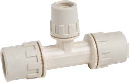 Valsir Pexal Easy supistava T-liitin 20x2,5-16x2,25-16x2,25 PPSU