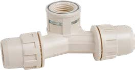 Valsir Pexal Easy epäkeskinen sisäkierteinen T-liitin 20x2,5-Rp1/2"-20x2,5 siirretty