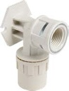 Valsir Pexal Easy seinäkulmaliitin 16x2,25-Rp1/2" PPSU