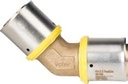 Valsir Pexal Gas -puristuskulma 45° 63x4,5