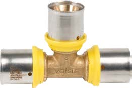 Valsir Pexal Gas -T-puristusliitin 63x4,5 - 63x4,5 - 63x4,5