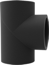 Valsir EPE-T-yhde 90° Ø1/Ø2 125/157 mm